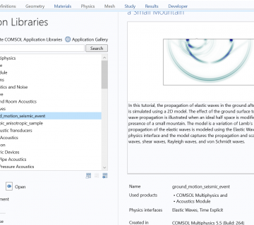 انجام پروژه با نرم افزار comsol
