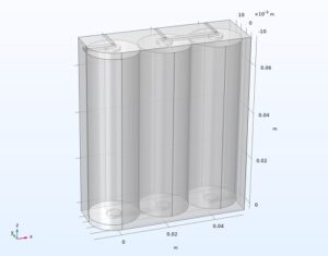 آموزش کامسول - تجزیه و تحلیل توزیع حرارتی در باتری لیتیوم یونی 2 – کامسول پروژه
