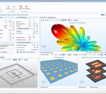 شبیه سازی آنتن (Antenna) با کامسول 3