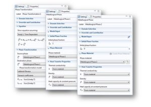 شبیه سازی تبدیل فاز با کامسول comsol 4