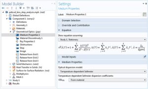 شبیه سازی لنز پتزوال (Petzval Lens) کامسول 3