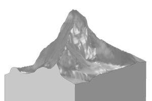 طراحی شکل نامنظم با کامسول، مثال کوه ماترهورن 3